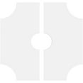 thumbnail image 4 of 14"OD x 3"ID x 4 1/2"C x 1"P Haus Architectural Grade PVC Contemporary Ceiling Medallion, Two Piece, 4 of 11