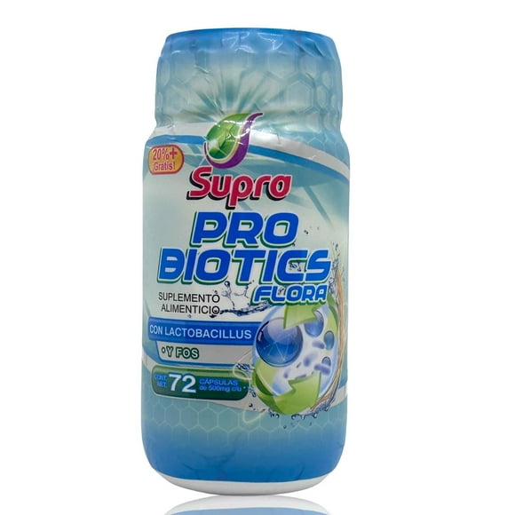 Pro Biotics Flora Supra Natura 72 cápsulas 500 mg