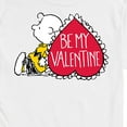 thumbnail image 3 of Peanuts - Be My Valentine - Men's Short Sleeve Graphic T-Shirt, 3 of 6