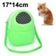 thumbnail image 1 of Bolsa de transporte para mascotas, hamsters, portátil, transpirable, con bandolera para mascotas pequeñas, erizos, azúcar, ardillas, conejos Adepaton 220901-3, 1 of 9
