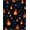 Orange, Pattern 1, variant on ODIKA 2x3 Machine Washable Non-Slip Area Rug, Campfire Flame Dancing Ember Gathering Circle High Traffic Rug, Red, 708871