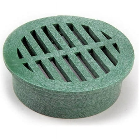 16 3 in. Green Round Structural Foam Polyolefin Grate