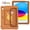 Brown, variant on Heavy Duty Kids Case for iPad A16 11th Gen 11" 2025 /10th Gen 10.9" 2022, 3-Layer Shockproof Cover with Handle Stand & Pencil Holder, Black