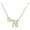 Gold, variant on Gold Initial Necklace for Women Elegant N Alphabet Pendant Jewelry Minimalist Layering Chain for Her