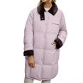 thumbnail image 3 of Pyhlmscde Women's Casual Mid Long Waisted Thick Warm Puffer Jacket, Winter Coats, Long Coat Women, Puffer Jacket Womens, 3 of 6