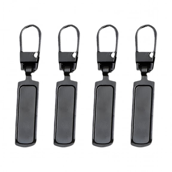 VANIDO Zipper Pull,Set of 4,Replacement Zipper Puller,Fix Zipper Repair Kit for Repairing Coats,Jackets,Metal Plastic and Nylon Coil Zippers.
