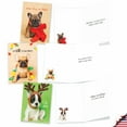 thumbnail image 4 of 10 Assorted Set Funny Christmas Greeting Cards - Happy Howlidays - Funny Xmas Puppies in Festive Antics, 4 of 6