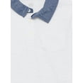 thumbnail image 4 of Wonder Nation Toddler Boys Cotton Polo Shirt with Short Sleeves, Sizes 12M-5T, 4 of 5