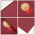thumbnail image 2 of KAKOWELY Appreciation Certificate Holder 3Pcs Elegant Design Dark Red 12.10X8.65X0.12in, 2 of 8