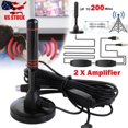 thumbnail image 4 of 1280 Miles Ranges Antenna TV Digital Skywire* 4K Antena Digital Indoor 1080P HD, 4 of 10
