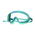 thumbnail image 1 of Gafas De Natación Con Tapón Para Los Oídos, Auricular Para Deportes Acuáticos, Piscina Al Aire Libre, Azul Y Verde azul verde, 1 of 9