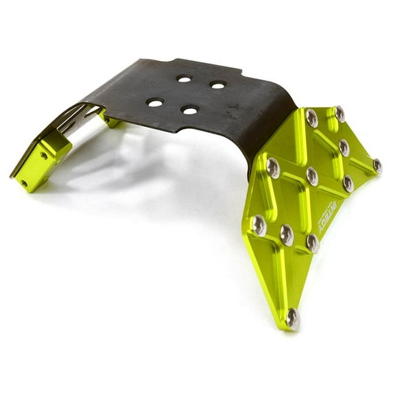 Integy RC Toy Model Hop-ups C26873GREEN Billet Machined Front Skid Plate for HPI 1/10 Jumpshot MT