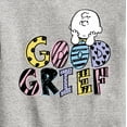 thumbnail image 3 of Peanuts - Good Grief Charlie Brown - Youth Crewneck Sweatshirt, 3 of 6