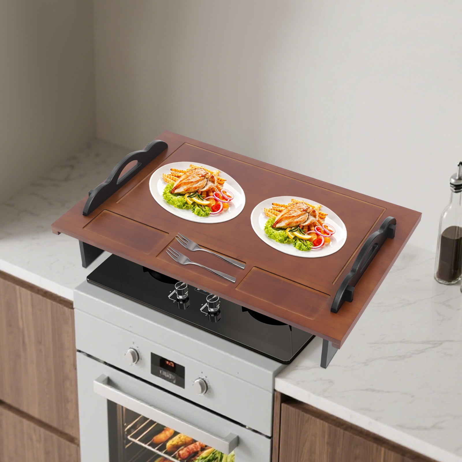 Stove Cover Board with Handles, Stove Top Cover for Gas & Electric Stoves
