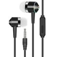 thumbnail image 1 of Flmtop Écouteurs Filaires Universels 3,5 mm Intra-Auriculaires Basses Musicales avec Micro, 1 of 6