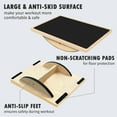 thumbnail image 3 of Balance Board Professional Wobble Board for Adults Anti-Slip for Physical Therapy Standing Desk Core Strength Wooden Rocker Board(350LBS), 3 of 7