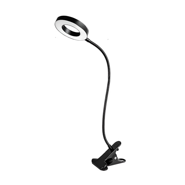 Lámpara Xtellar De Escritorio Usb 10 Niveles De Brillo 3 Colores Lámpara De Escritorio Color Negro