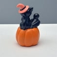 thumbnail image 3 of The Halloween Cat Pumpkin Statue Resin Statue The Of Halloween With Its Bizarre And Whimsical Design. Big Statue Little Thinker Outdoor Christmas Modern Decorative Objects Fall Decorations for Trees, 3 of 3