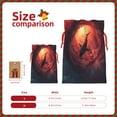 thumbnail image 3 of Fuzoiu Shark Underwater Vortex Print Christmas Gift Bag,Burlap Gift Bag with Drawstring Closure & Hang Tag,Perfect for Holidays, Birthdays, and Special Occasions-Medium, 3 of 7