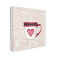 thumbnail image 3 of Stupell Heart Coffee Mug Latte Kitchen Food & Beverage Painting Gallery Wrapped Canvas Print Wall Art, 3 of 7