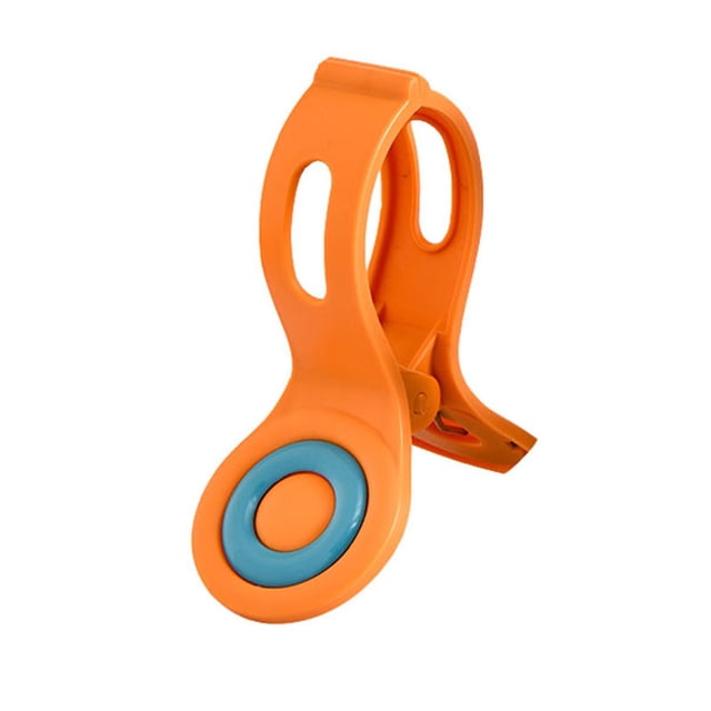 Fiudx Clip de Secado Grande, Agarre Resistente Al Viento, Resorte de Alta Elasticidad, Abrazadera Antideslizante, Material Plástico Grueso, Tendedero Doméstico, Gran Tamaño, Uso Múltiple, Fácil Insta