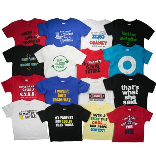 toddler shirts with funny sayings