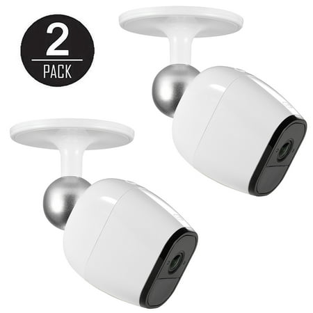 Copper Outdoor Bracket - TSV 2 Pakcs Table/Ceiling Magnetic Bracket Indoor and Outdoor Mount Adjustable for Arlo Pro Smart Security Wireless C