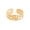 Golden, variant on Thumb Ring, Retro Leaf Shape Adjustable Opening Design Finger Ring