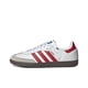 thumbnail image 3 of Zapatillas de skate adidas samba OG de piel suave para hombre y mujer, zapatillas informales planas para deportes al aire libre, color tonal, de Wales Bonn Pony, 3 of 5