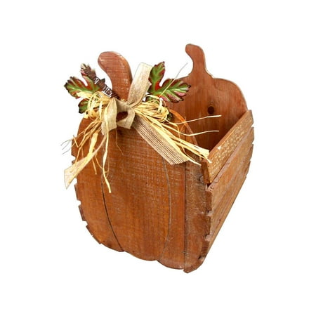 Medium Pumpkin - Darice Wooden Crate Pumpkin Medium