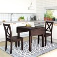 thumbnail image 5 of Solid Rubber Wood and MDF Construction | Extendable Table for Variable Space Needs | Long-Lasting and Modern Indoor Dining, 5 of 6