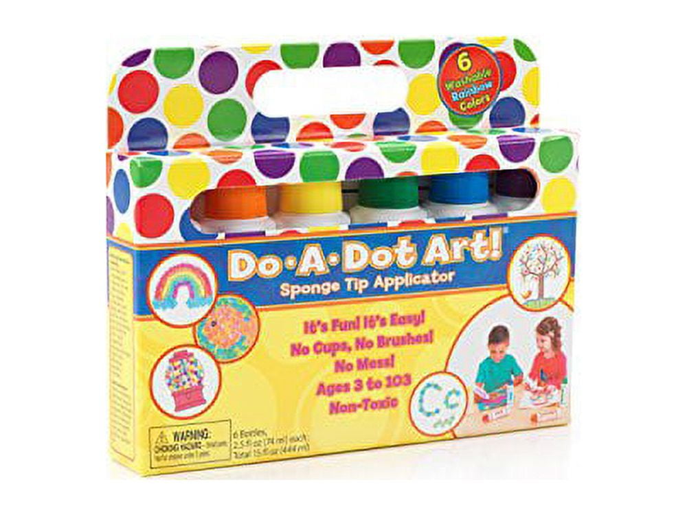 Playability DO-A-DOT Markers With Color N Paint Book