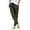 Army Green, variant on Women’s Casual Pants with Back Elastic Waist and Pockets for Everyday Comfort and Versatility