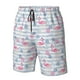 thumbnail image 4 of Fotbe Flamingo and Pineapple Trajes de Baño Estampados para Hombre, Shorts de Verano de Secado Rápido, Ropa de Playa, Bañadores-XX-Large, 4 of 6
