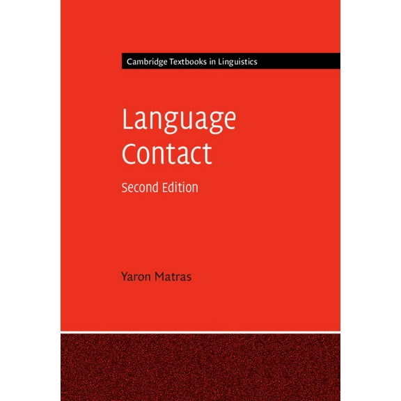 Cambridge Textbooks in Linguistics Language Contact, (Hardcover)