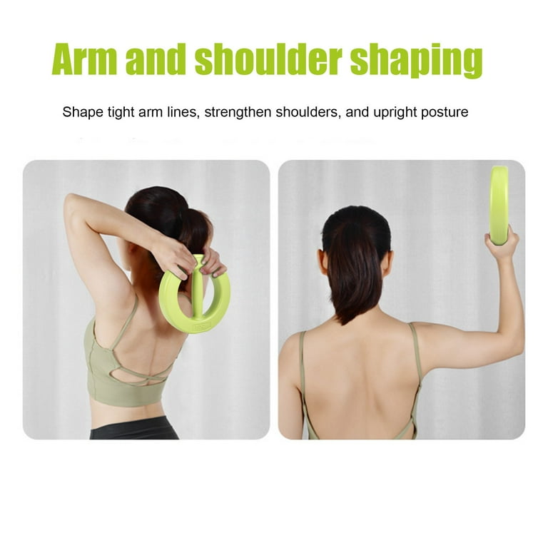 2KG 1 Pair 2 Pcs Ring Dumbbell Hand Weights Ladies Home Exercise