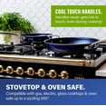 thumbnail image 6 of Granitestone Diamond 20 Pc Pots and Pans Set Non Stick Cookware Set with Mineral and Diamond Coating, Pot and Pan Set with Bakeware Set and Utensils, Non Stick Pots and Pan Set, Blue, 6 of 11