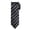Chevron Gray Stripes, variant on Men's Woven Chevron Stripes Pattern Regular Neck Tie - Gray
