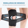 thumbnail image 2 of 2Pcs Rodilleras Deportiva Transpirables, Rodillera Ortopedica con Estabilizres Laterales, para Proteger La Banda Rotuliana, Ideal Correr, Soporte,Gym Mujer, Basquetbol, Voleibol (L), 2 of 3