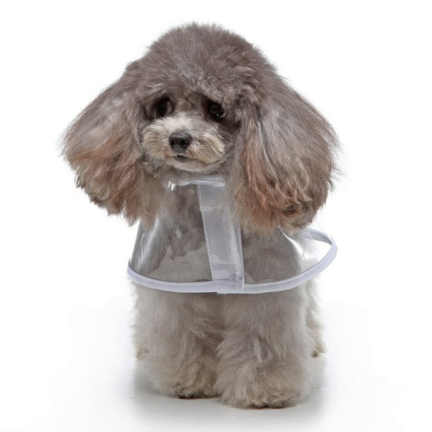 XWSHYW Suministros para Mascotas Chubasquero para Perros Perro Grande Chubasquero Transparente Reflectante para Perros Grandes Chubasquero
