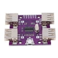 thumbnail image 1 of CJMCU-204 High Speed ​​USB 2.0 HUB 4-Port Controller DC 5V 500mA Module, 1 of 1