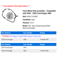 thumbnail image 2 of Front Wheel Hub Assembly - Compatible with 2000 - 2002 Ford Ranger 4WD 2001, 2 of 2