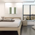 thumbnail image 4 of White Seaweed Green Gradient Canvas Print Wall Art Simple Pattern Pictures Painting Morden Artwork for Living Room Bedroom, Ready to Hang - 12"x16", 4 of 9