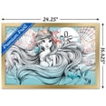 thumbnail image 3 of Disney The Little Mermaid - Ariel - Land or Sea Wall Poster, 14.725" x 22.375", Framed, 3 of 3