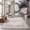 Beige, variant on Safavieh Arizona 8'-0" X 10'-0" Polyester Power Loomed Rug In Beige / Rust