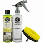 Chemical Guys HOL315 Foaming Citrus Fabric Clean Carpet and Upholstery Cleaning Kit with Drill Brush and Spray Bottle (3 Items)