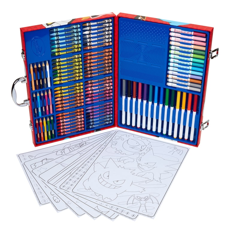 Crayola, Pok√©mon Imagination Art Coloring Set, 115 pcs, Toys for
