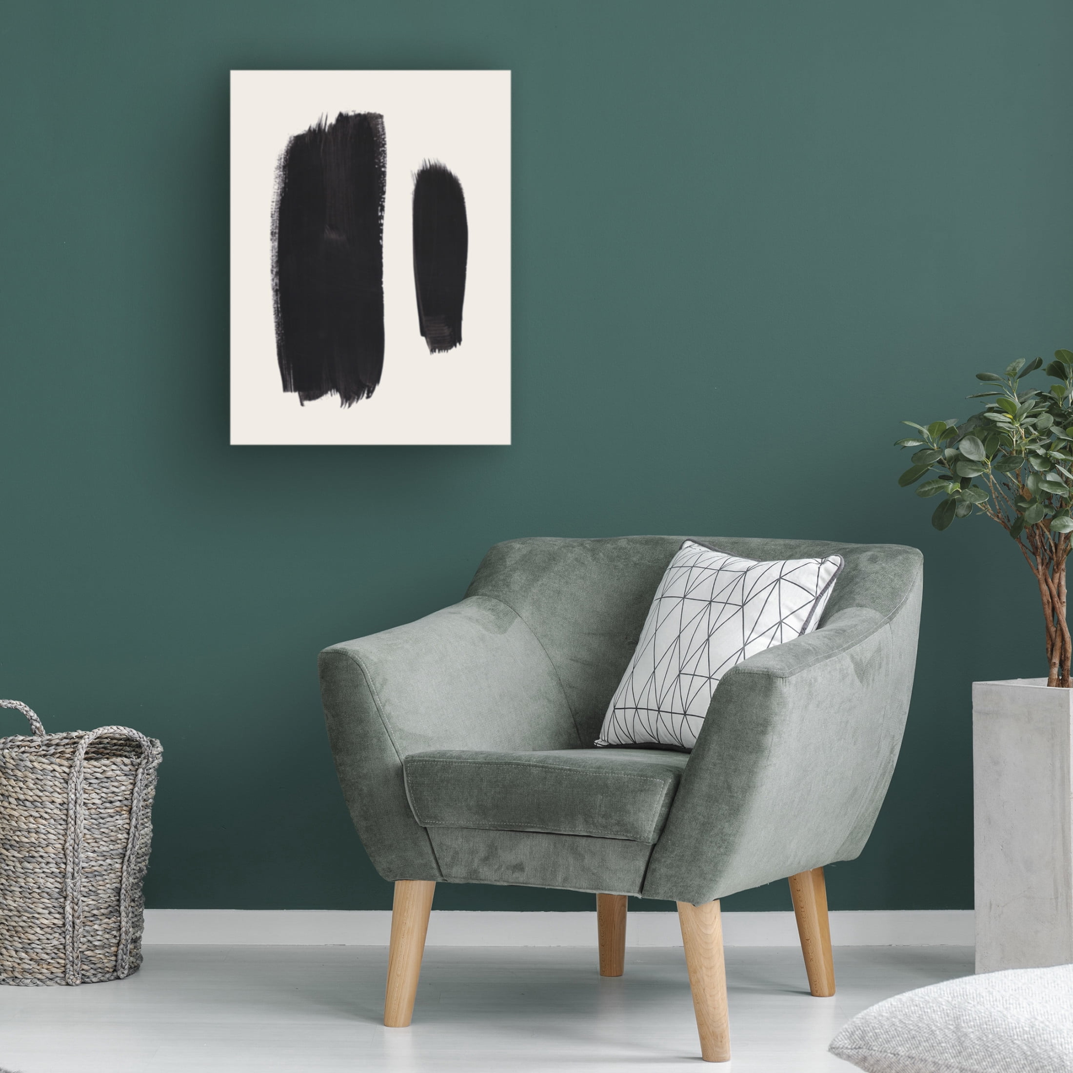Trademark Fine Art Ejaaz Haniff Double Stroke Canvas Wall Art