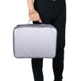 thumbnail image 4 of Fireproof Document Bag with Zipper Closure Fire & Water Resistant Money Bag Storage Pouch Organizer Case Home Office Travel Bag for Documents Files Money Cards Passport Valuables, 4 of 7