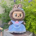 thumbnail image 3 of Para ropa de labubu de 58 cm, ropa para bebé ZIMOMO, ropa de vinilo LABUBU de peluche, linda ropa para muñeca, 3 of 5